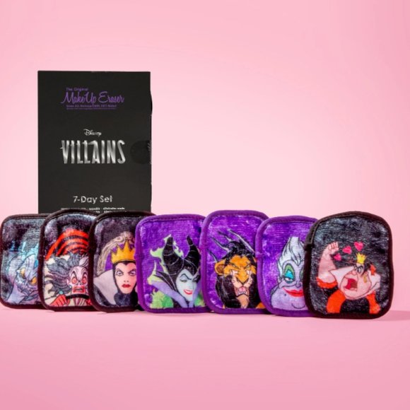 MakeUp Eraser NWT Disney Villains 7-Day Set | Limited Edition | Black - Picture 6 of 8